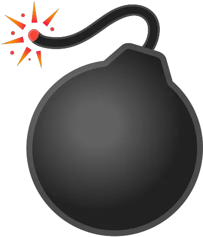 Bomb Emoji Meaning With Pictures From A To Z Emoticon Bomba Png Gun Emoji Png