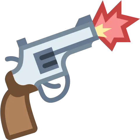Firing Gun Icon Free Download Png And Vector Firing Gun Gun Emoji Png
