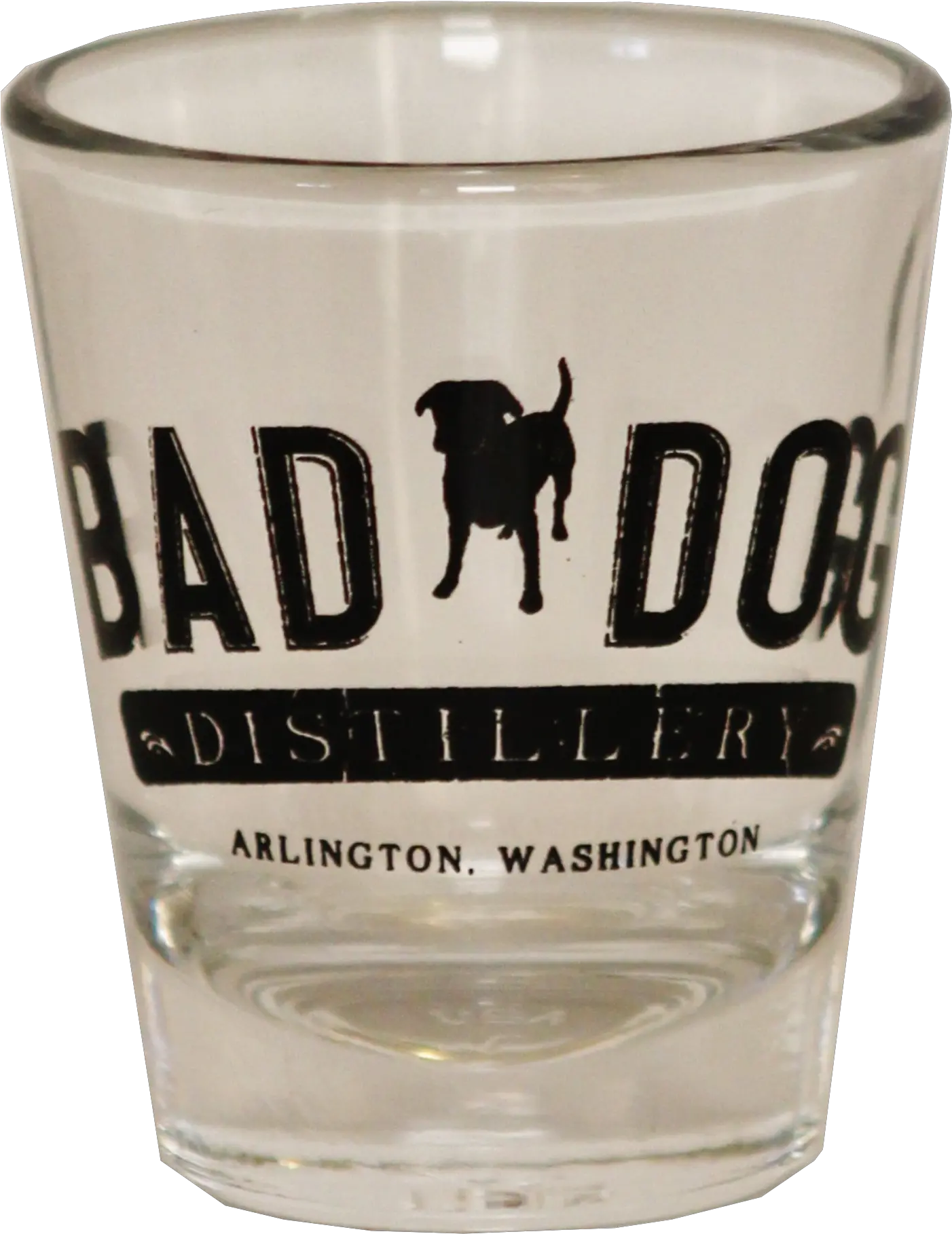 Bad Dog Shot Glass Distillery Png