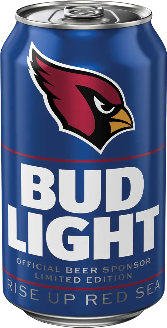 Bud Light Nfl Team Cans For 2019 Season Arizona Cardinals Png Bud Light Png