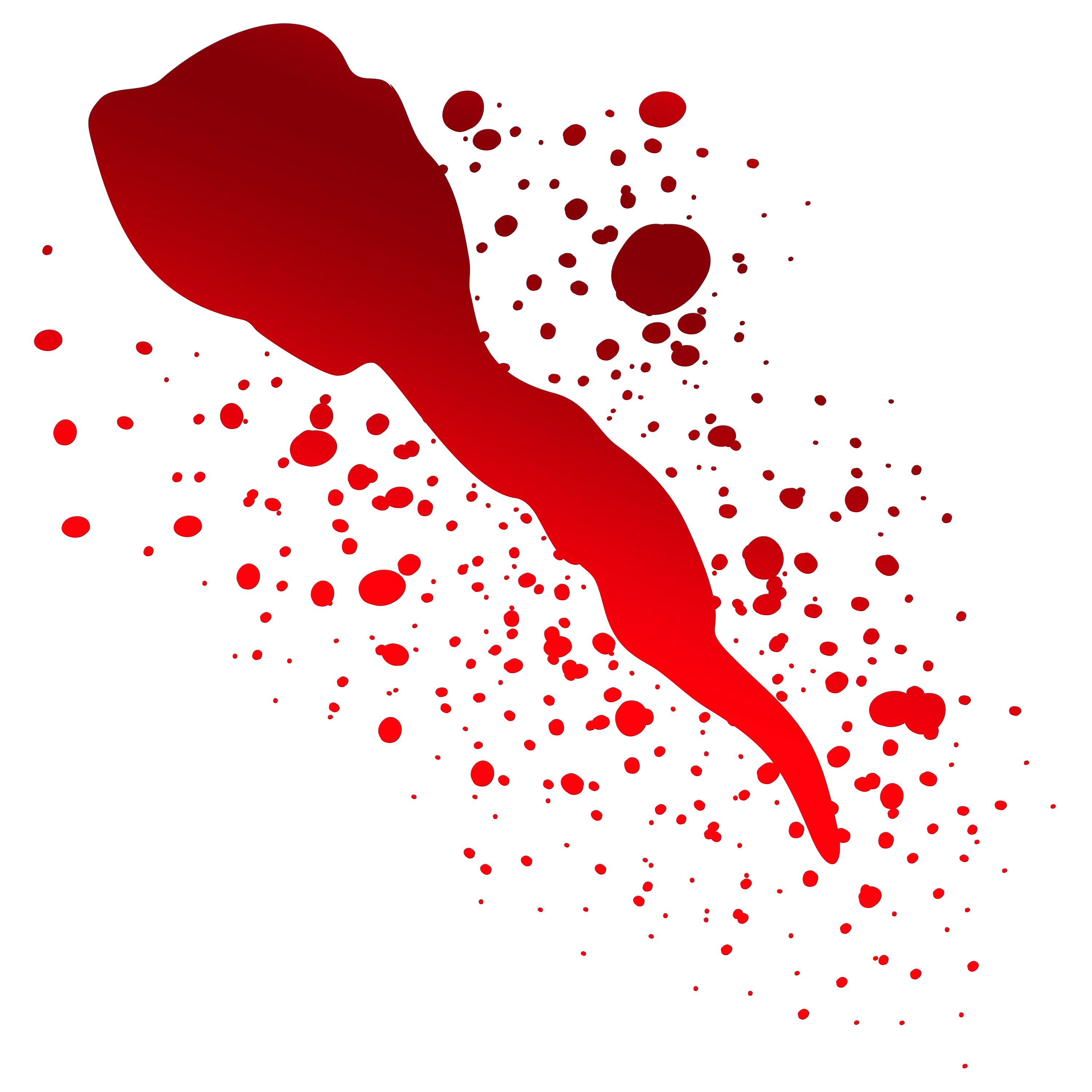 Blood Splatter Drawing Png