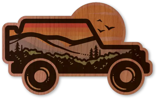 Road Trip Sunset Jeep Png Rc Car Icon