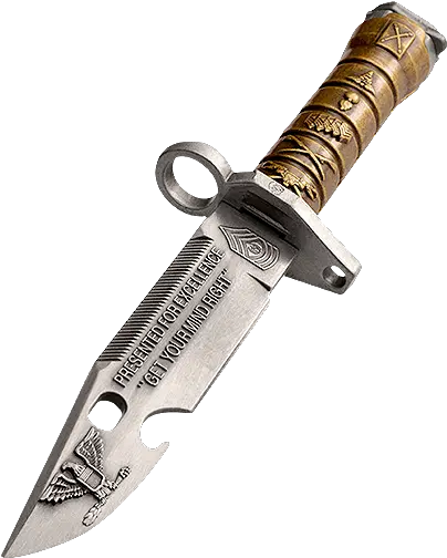 M9 Bayonet Knife Transparent Collectible Sword Png Knife Transparent Background