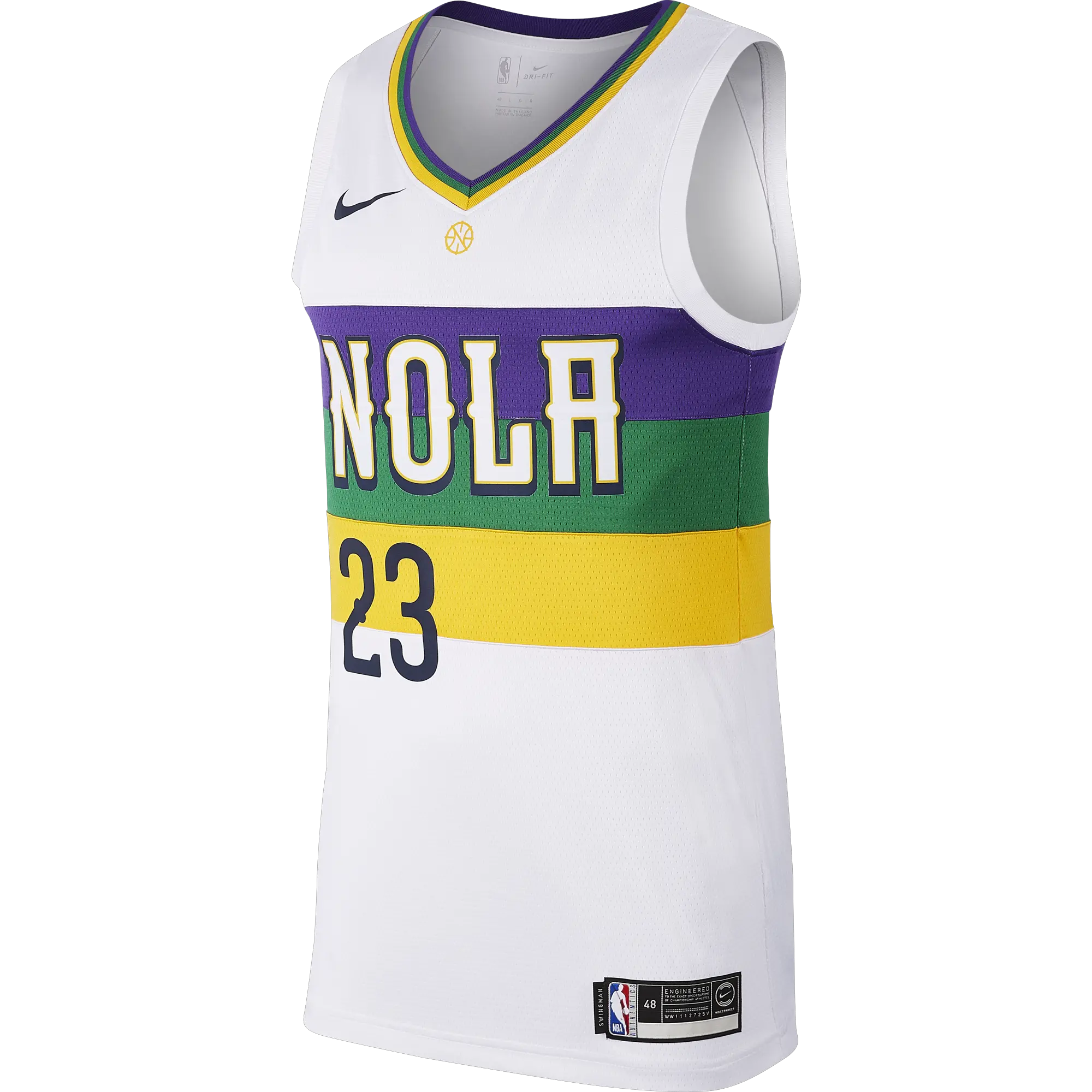 Download Hd Nike Nba New Orleans Vest Png Anthony Davis Png