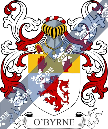 Byrne Family Crest Coat Of Arms And Name History Family Crest Png 3 Png