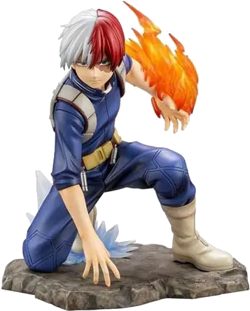 Shoto Todoroki My Hero Academia Todoroki Figure Png Todoroki Transparent