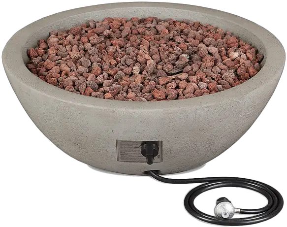 Real Flame Riverside Propane Fire Bowl Gravel Png Real Fire Png