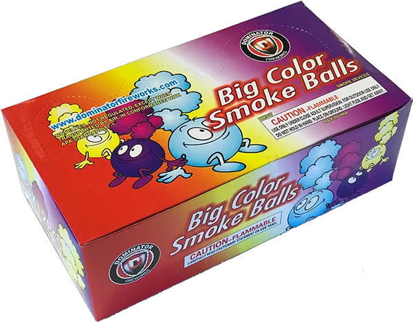 Big Color Smoke Balls Carton Png Colored Smoke Png