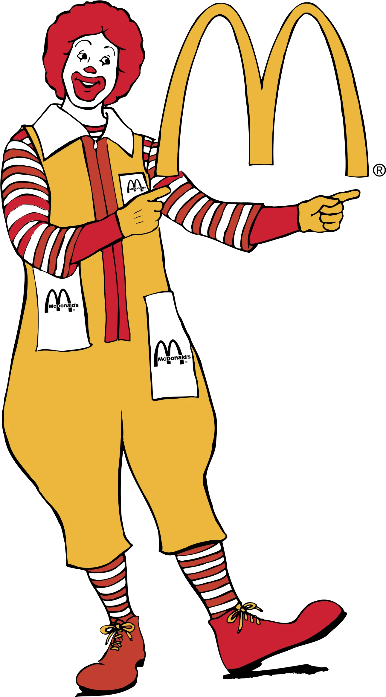 Download Ronald Logo Png Transparent Mcdonalds Logo And Ronald Mcdonald Clipart Mc Donalds Logo