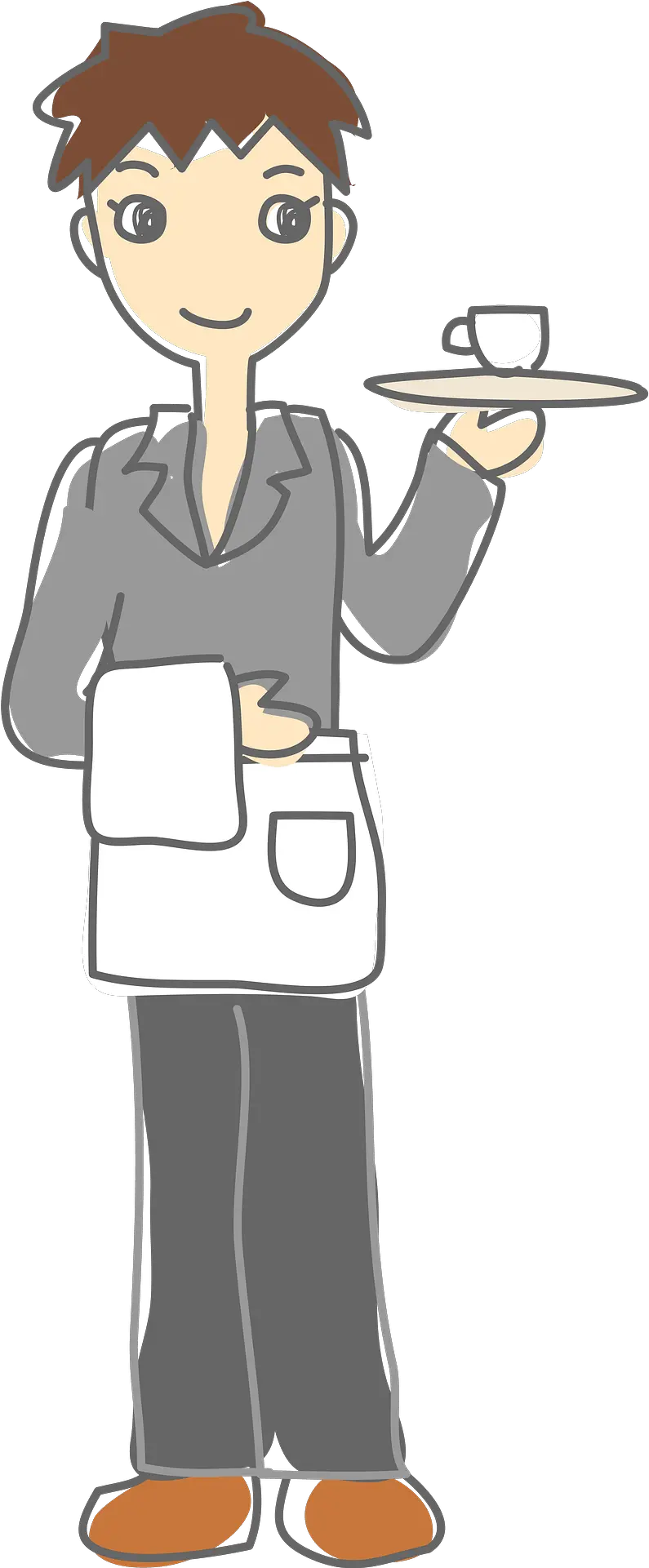 Waiter Man Clipart Free Download Transparent Png Creazilla Serveware Waiter Png