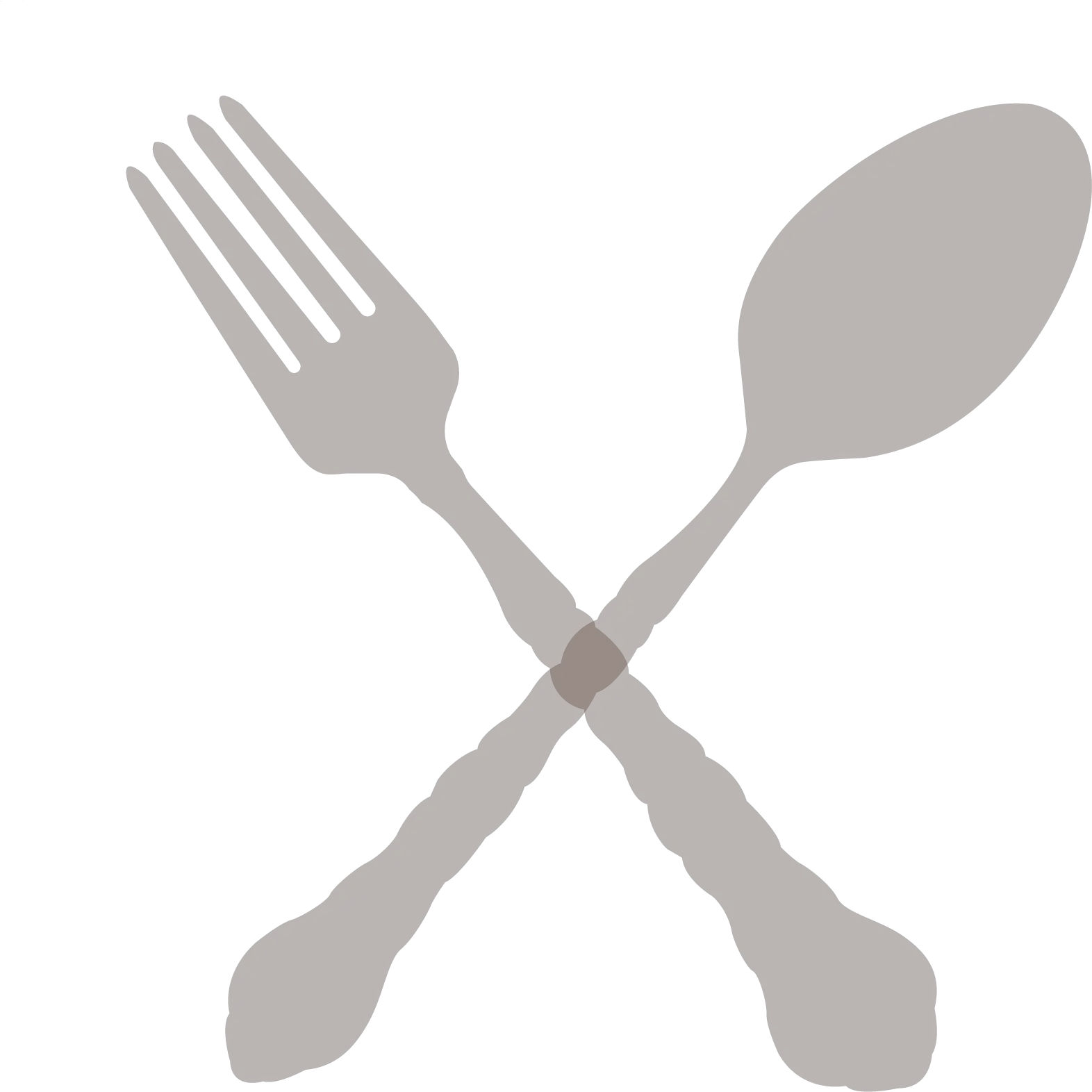 Download Fork And Spoon Fork Full Size Png Image Pngkit Fork Spoon And Fork Png