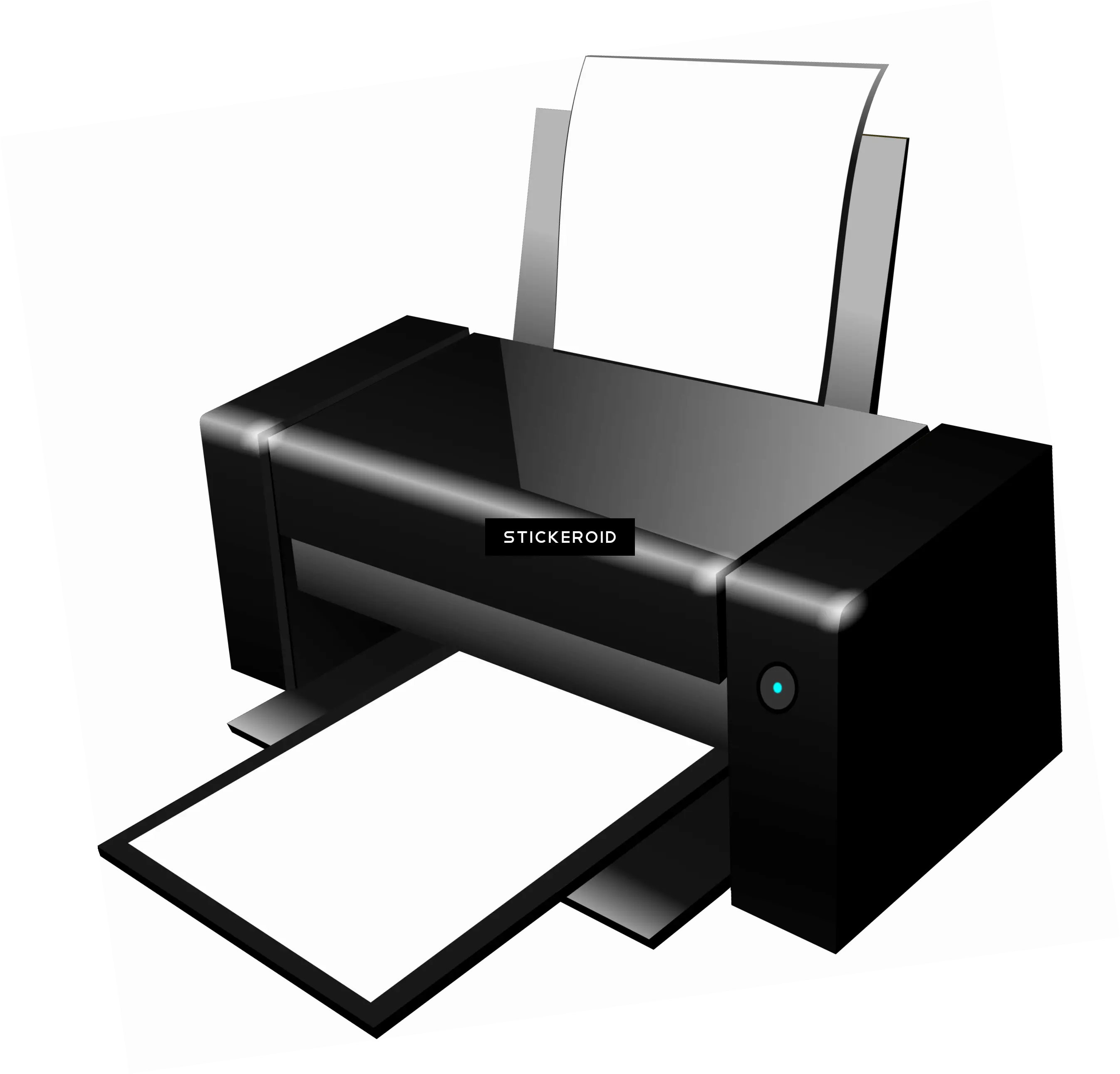 Black Clipart Printer Printer Clipart Black And White Png Printer Png