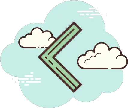 Back Icon In Cloud Style Reminders App Icon Aesthetic Cloud Png Back Button Icon