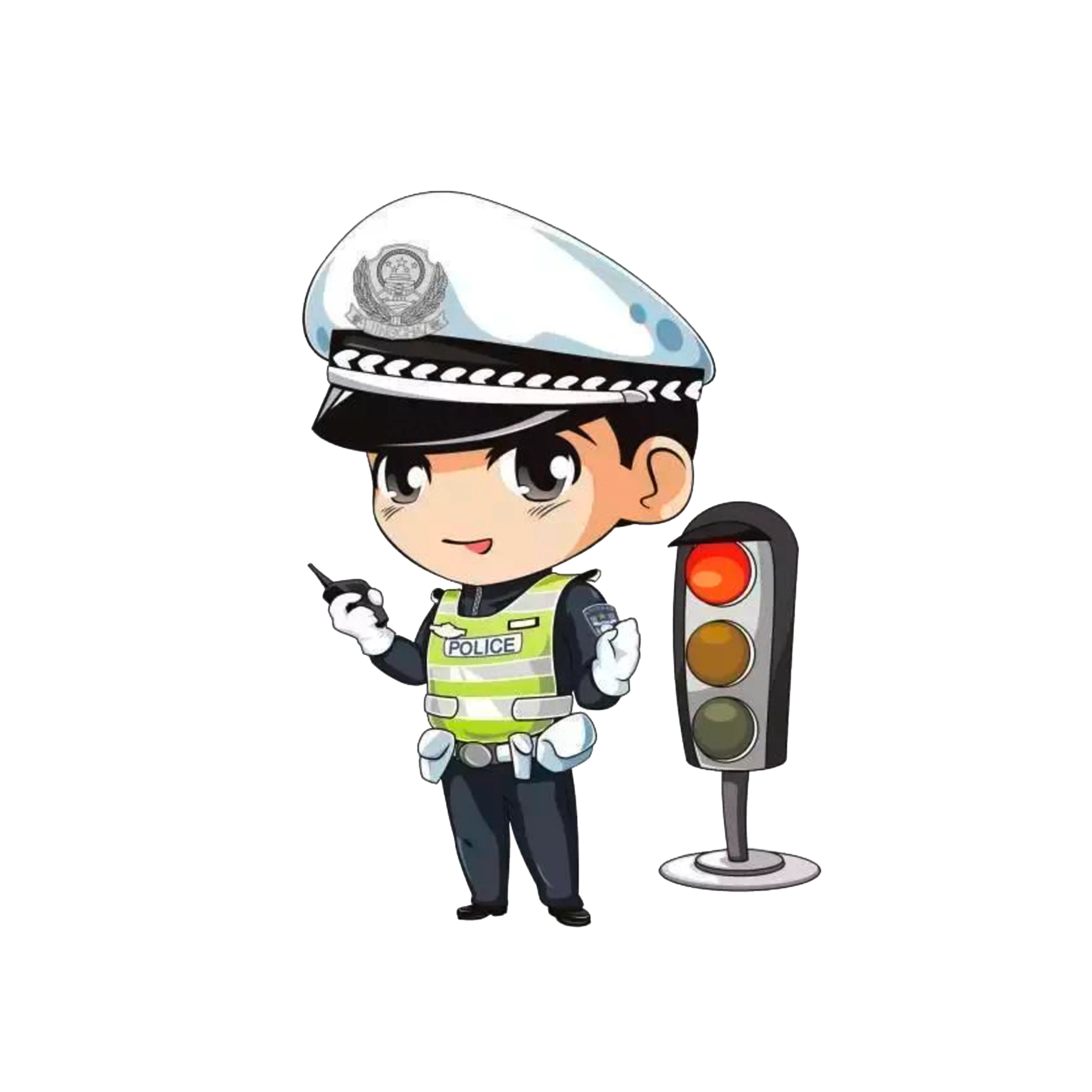 Police Officer Cartoon Traffic Cartoon Traffic Police Clipart Png Cop Png