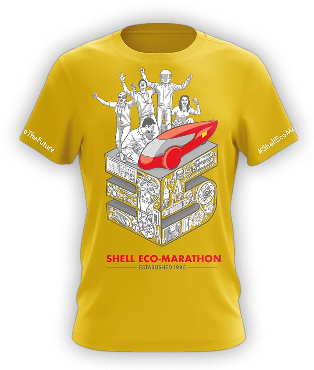 Say Hello To The Official Shell Eco Marathon 2020 Tshirt Shell Eco Marathon T Shirt Png Tee Shirt Png