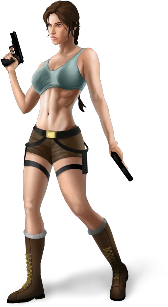 Download Lara Croft Lara Croft Figure Png Lara Croft Transparent