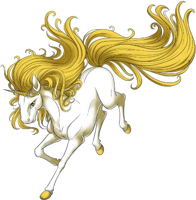 Gold Unicorn Fictional Character Png Gold Unicorn Png