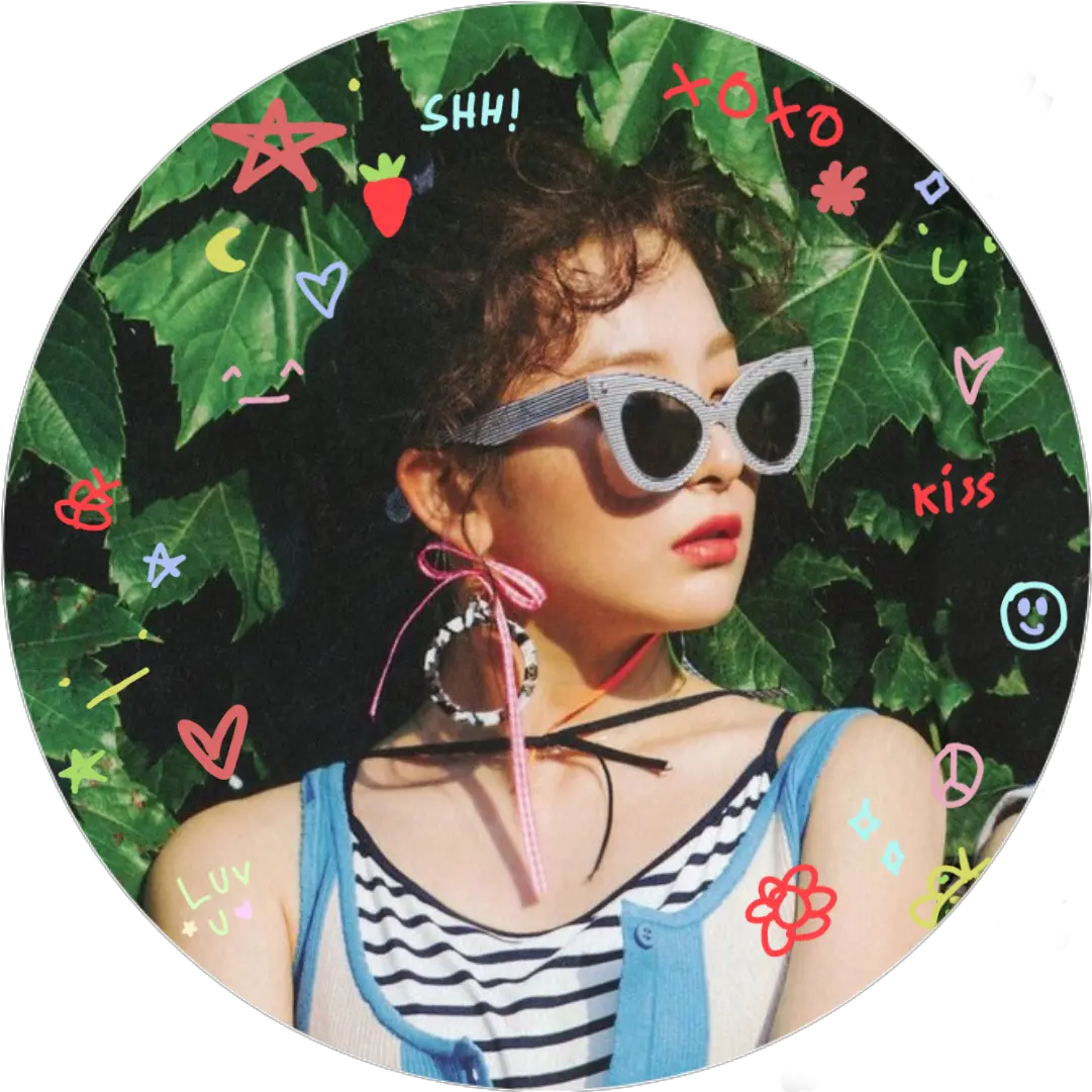 Pin By Rui Red Velvet Red Summer Photoshoot Png Shh Icon