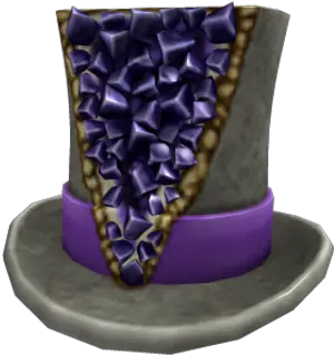 Glittering Geode Tophat Roblox Wikia Fandom Glittering Geode Hat Png Tophat Png