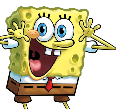 Spongebob Running Png