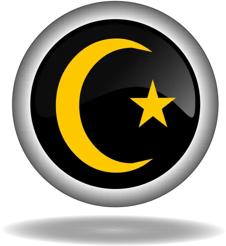 Muslimbuttoniconbackweb Free Image From Needpixcom Smile Clip Art Png Islam Symbol Transparent