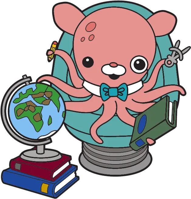 Clipart Panda Professor Inkling Octonauts Coloring Page Png Octonauts Logo