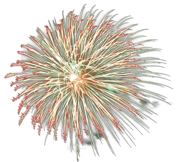 Huge Fireworks Transparent Png Stickpng Red And Green Fireworks Png White Fireworks Png