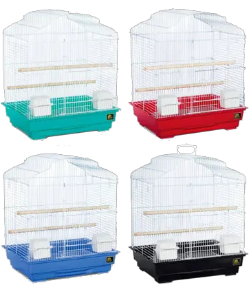 Prevue Dometop Small Bird Cage Assorted Colors Cage Png Bird Cage Png