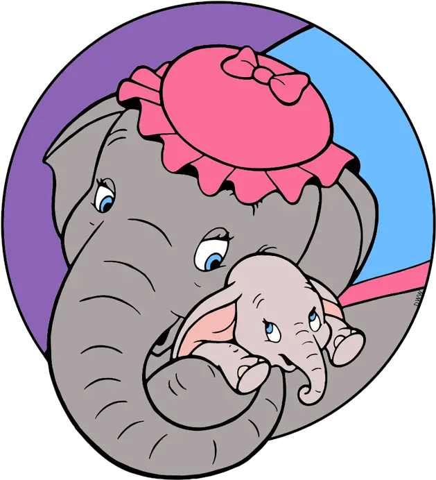 Download Baby Dumbo With Mrs Jumbo Hd Dumbo And Mrs Jumbo Png Dumbo Png