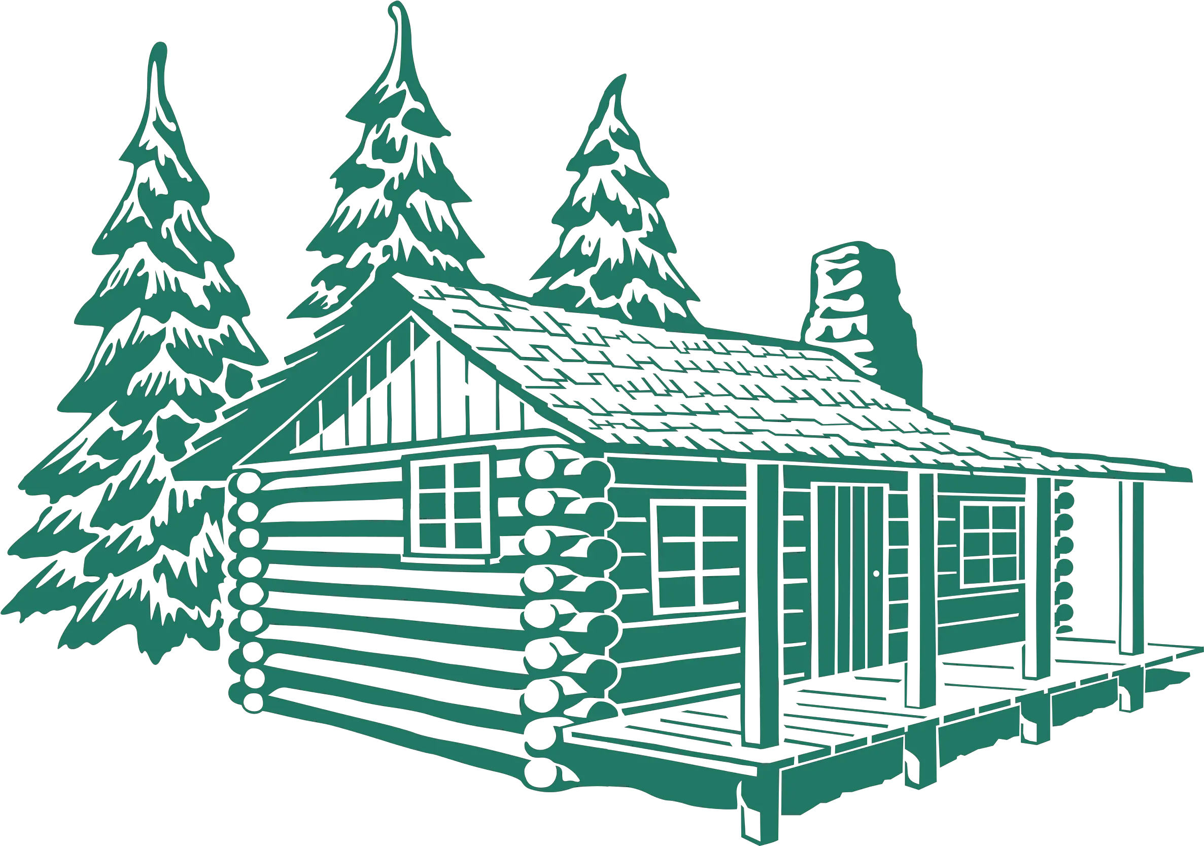 Shack Cabin Wood Draw A Log Cabin Png Shack Png