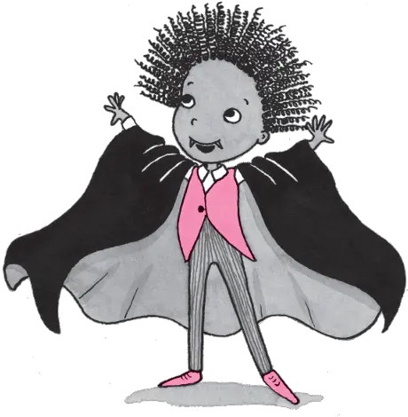 Oiiver From Isadora Moon Dresses Up As A Vampire Harriet Illustration Png Vampire Transparent