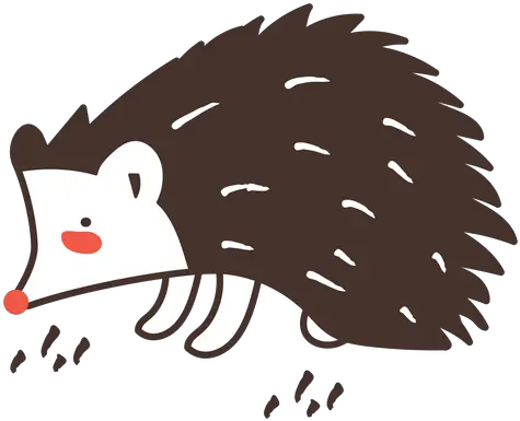 Transparent Png Svg Vector File Dibujo Logo Erizo Hedgehog Png