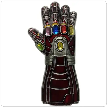 Infinity Gauntlet Avengers Thanos Pin U2013 Atomic Pins Png Glove