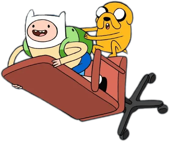 Desk Chair Transparent Png Time With Finn And Jake Jake Png