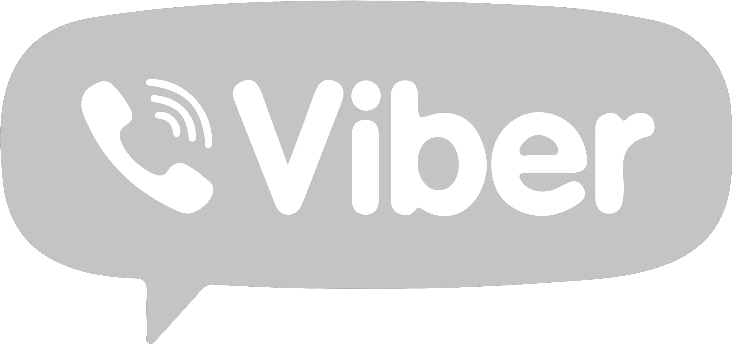 Viber Grey Logo Png Transparent Viber Icon Viber Logo Png