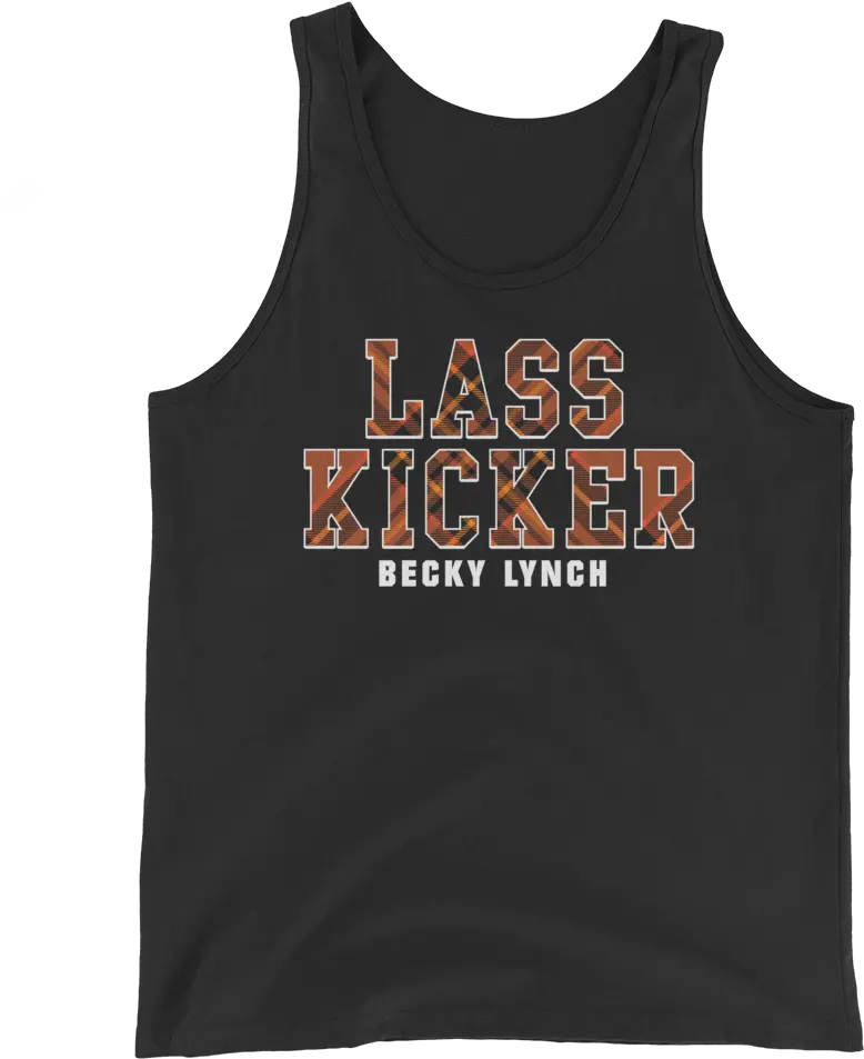 Becky Lynch Lass Kicker Unisex Tank Top Sleeveless Shirt Png Becky Lynch Png