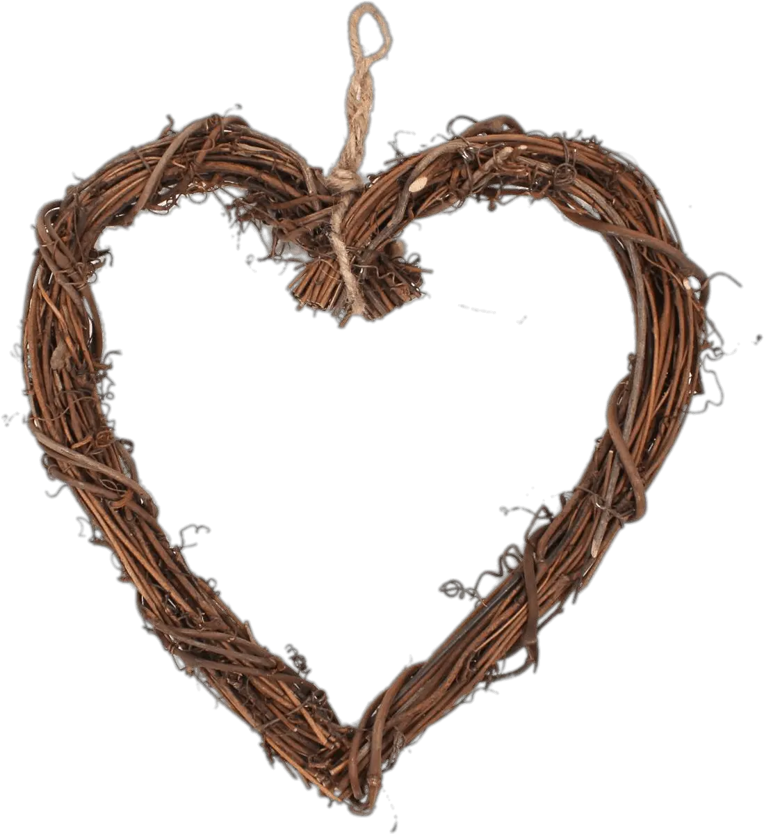 Heart Shaped Wreath Transparent Png Stickpng Twig Heart Wreath Wreath Transparent