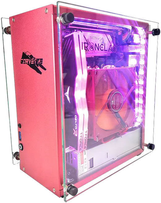 The Corvette Ironclad Custom Build Computers Hong Kong Computer Case Png Corvette Png