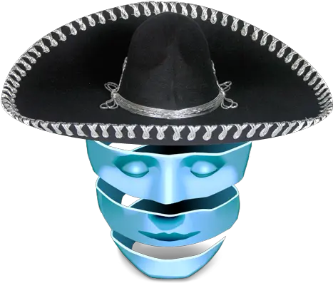 Download Hd Contourhead Sombrero Sombrero De Mariachi Rainbow T Shirt Png Mariachi Png