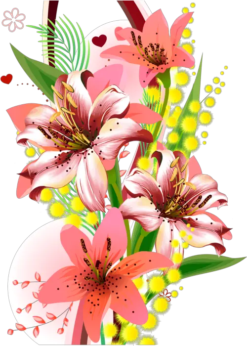 Painted Colorful Flower Png Colorful Flowers Png Colorful Flowers Png