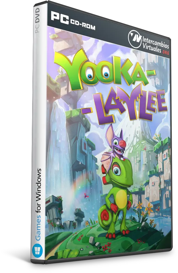 Download Laylee Skidrow Yooka Laylee Cover Switch Png Yooka Laylee Logo