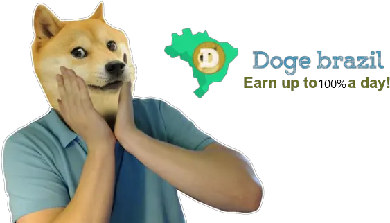 Doge Brazil Earn Dogecoins Doge Brazil Png Doge Transparent