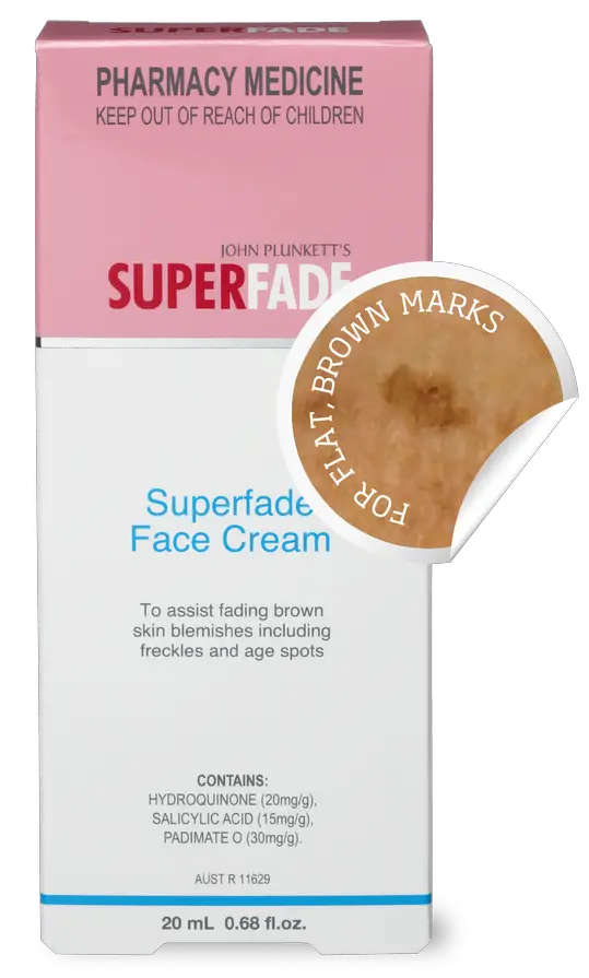 Superfade Face Cream 20ml Bar Soap Png Freckles Png