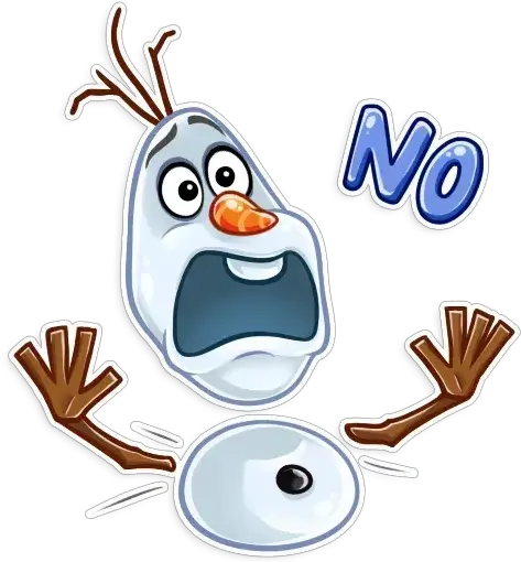 Olaf Whatsapp Stickers Stickers Cloud Stickers Olaf Frozen Whatsapp Png Logo Wasap