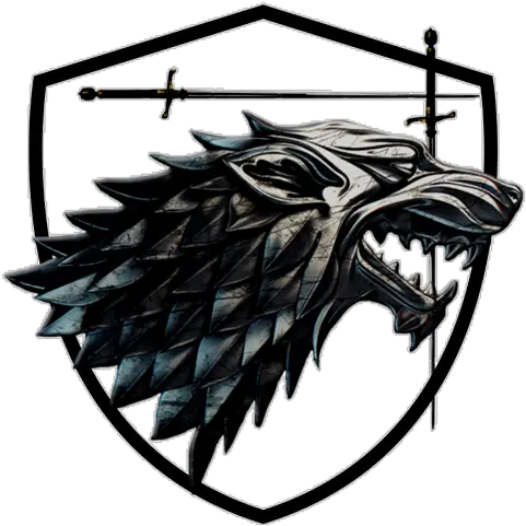 House Stark Game Of Thrones House Stark Logo Png House Stark Png