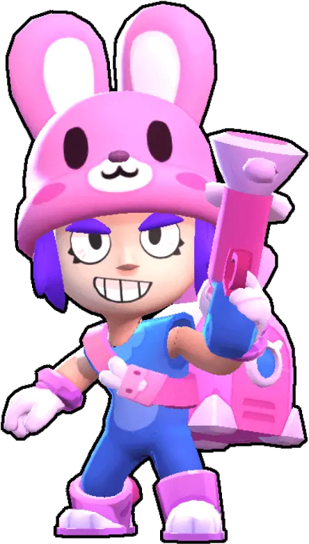 Penny In Brawl Stars Brawlers On Star List Brawl Stars Bunny Penny Png Penny Png