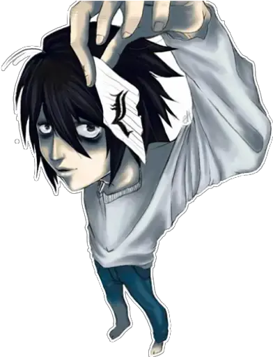 Sticker Maker Death Note Death Note Girl Meme Png Death Note Png