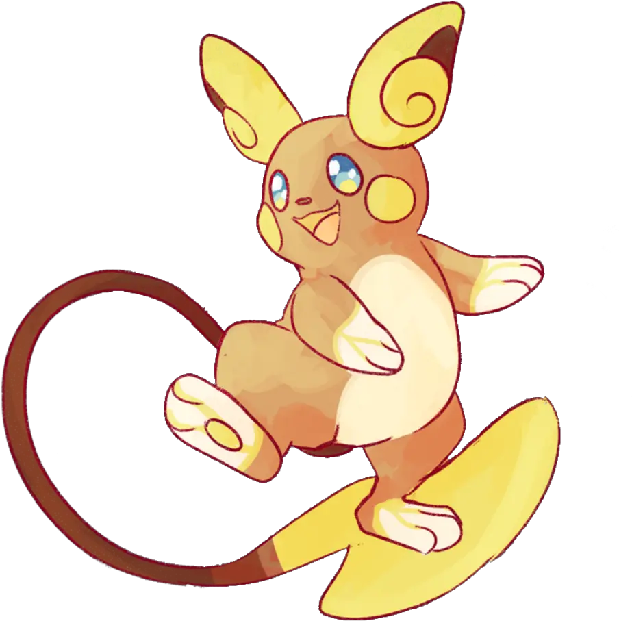 Surfing Alola Png Raichu Png