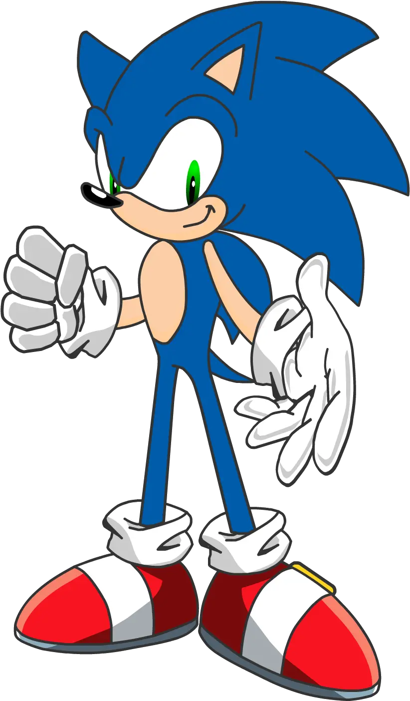 Sonic The Hedgehog Clipart 6 Png Sanic