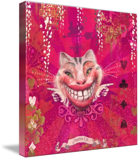 Cheshire Cat By Silas Toball Happy Png Cheshire Cat Smile Png